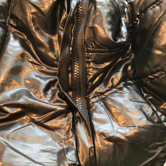 Y2K Faded Glory Puffer Vest w/detachable hood, NWOT, Small, pet/smoke free home - Picture 5 of 11